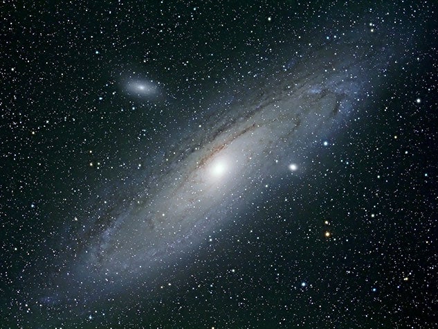 Andromeda Galaxy. Photo by Rick Fienberg