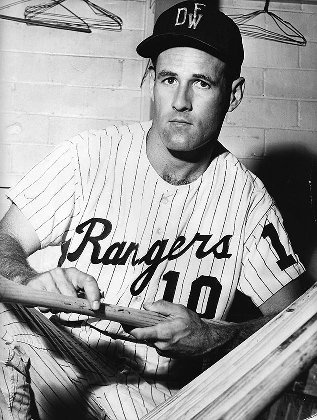 Graham when he played for the Dallas-Fort Worth Rangers in the early 1960s.