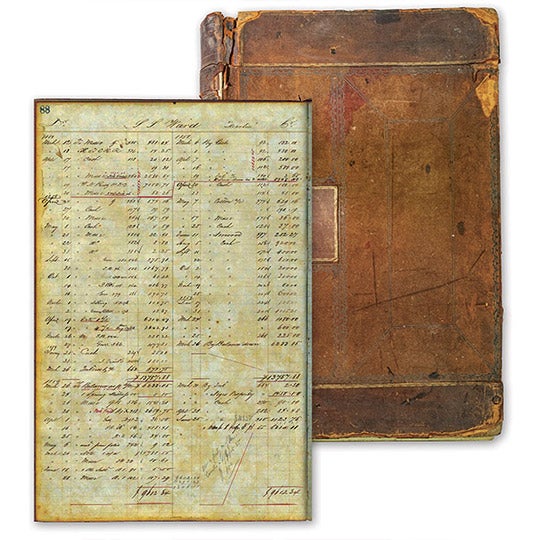 Business Ledger from 1858–1859