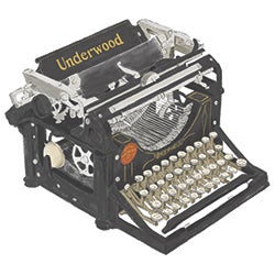 Rachel’s Underwood typewriter