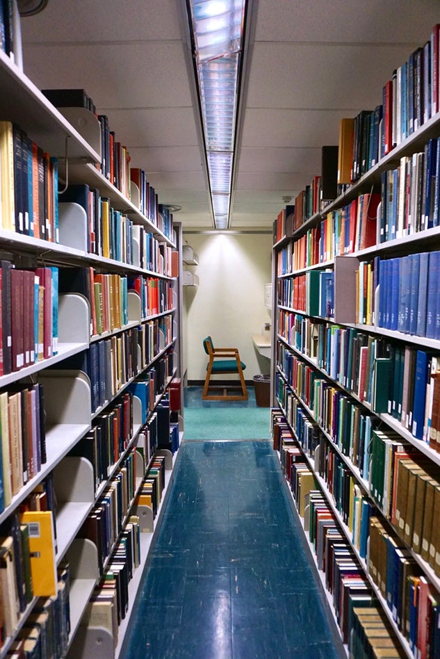  Fondren Library stacks