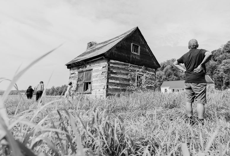 Photo of slave house tour