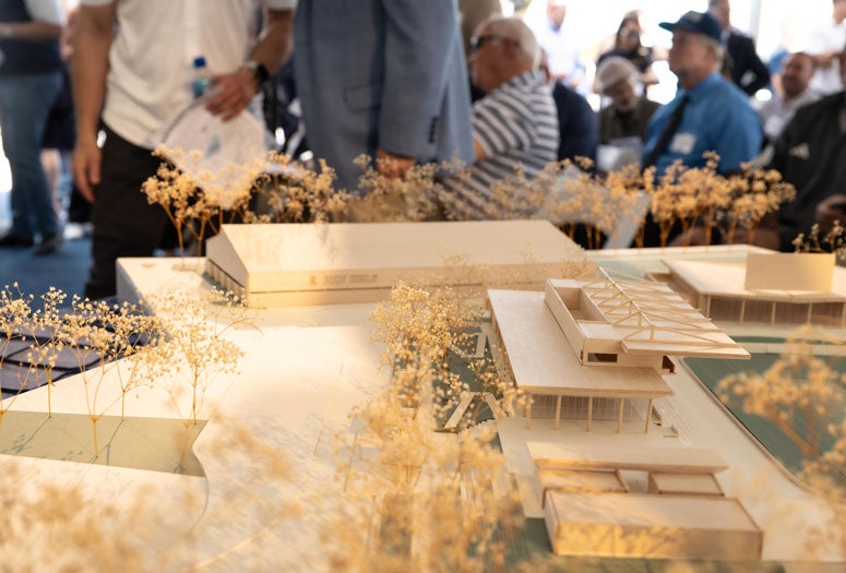 Architecture scale model of the Gateway Project