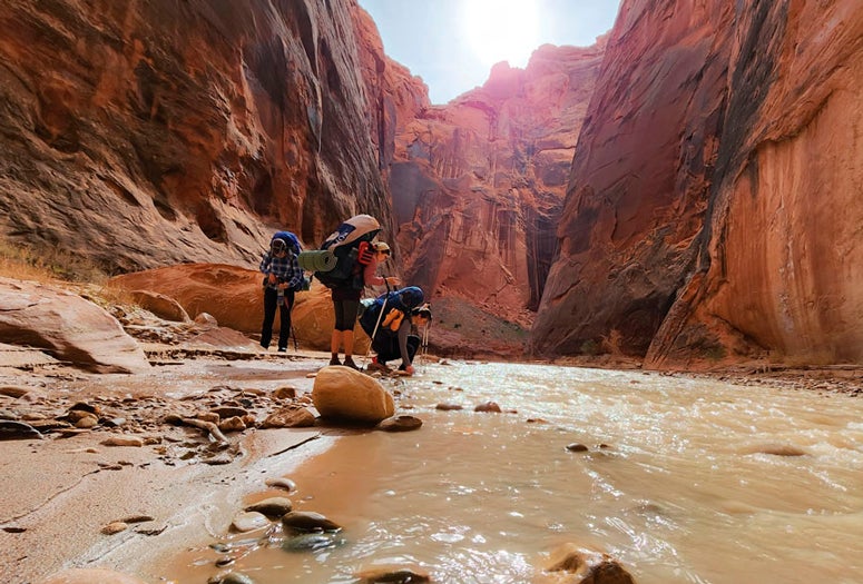 Photo of ROPE backpacking trip in Paria Canyon