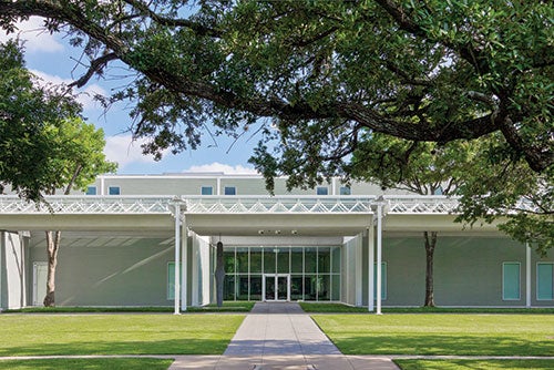 The Menil Collection by Renzo Piano Building Workshop (1986). “I love the way the building sustains its vision. There is great dignity and power in that,” Jiménez says. Photo courtesy of The Menil Collection.