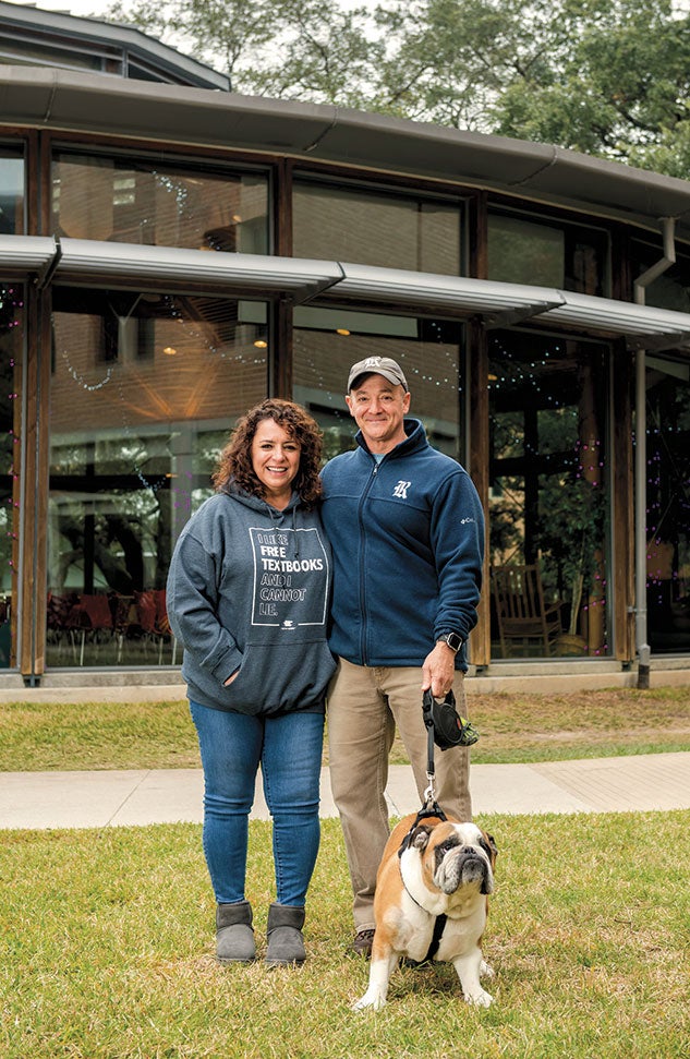 Brian Gibson and Alana Lemay-Gibson | Photo by Tommy LaVergne