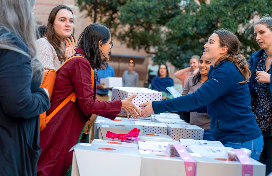 Cakes handed out at Take the Cake