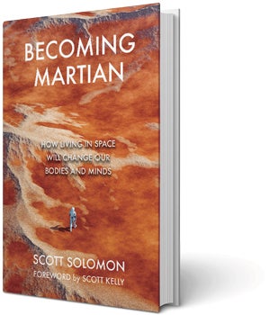Book cover image of "Becoming Martian" by Scott Solomon
