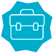 Suitcase icon representing Rice Business Plan Competition