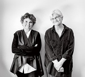 Colleen Fitzpatrick and Margaret Press. Photo by Sara Press