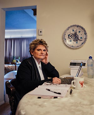 Colleen Fitzpatrick at home in Fountain Valley, California. Photo by Rozette Rago