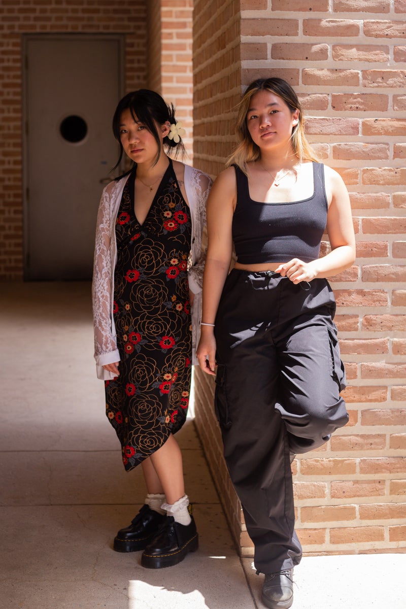 Irene Wang ’24 (left) and MyCo Le ’24 (right)