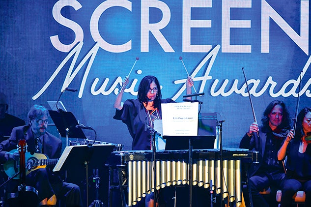 Germaine Franco performs at the ASCAP Screen Music Awards in 2018. Photo courtesy of Germaine Franco