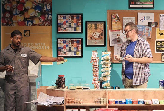 Photo of Korean-Canadian comedy ‘Kim’s Convenience’ at Main Street Theater