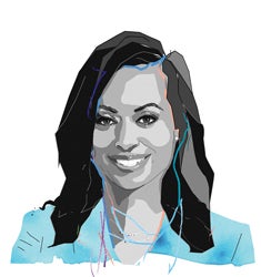 Illustration of Melinda Spaulding Chevalier