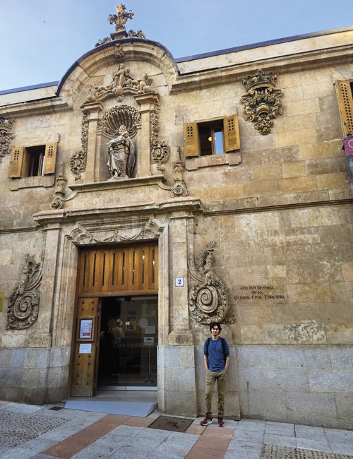 Photo of Michael Garcia in Spain