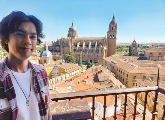 Photo of Michael Garcia in Spain