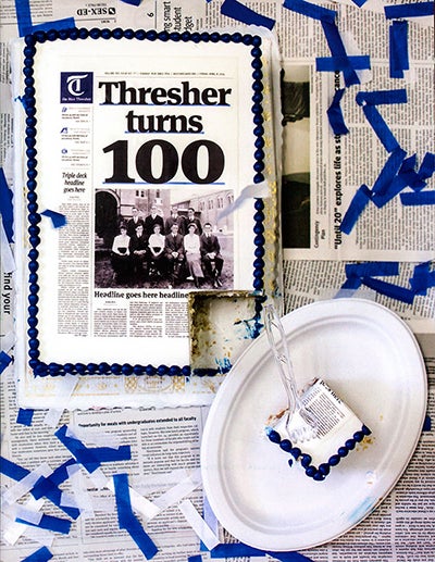 Thresher cake