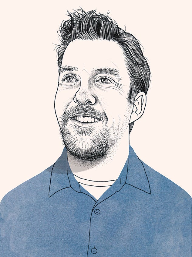 Illustration of Josh Eyler by Adam Cruft