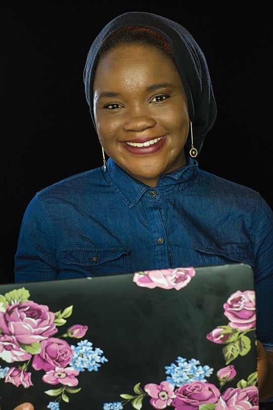  “The floral vibes always make me feel like I’m in a Victorian garden!” Aziza Salako Junior Will Rice College 