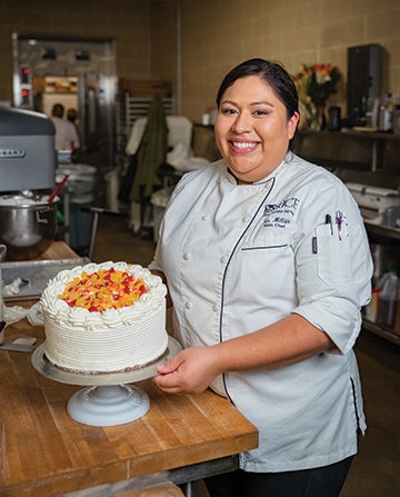 Chef Millan was one of H&D’s  first HISD interns. Photo by Brandon Martin