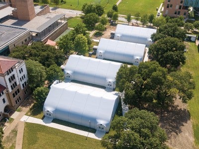 PCF Tents at Rice University