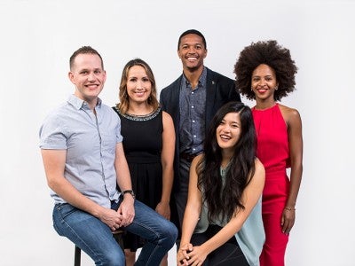 five of the twenty featured Rice alumni