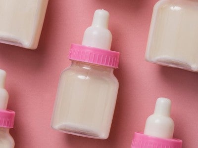Image of baby bottles