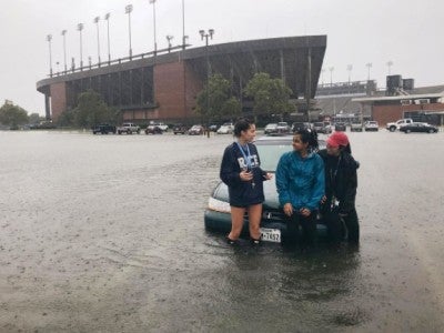 Campus flood
