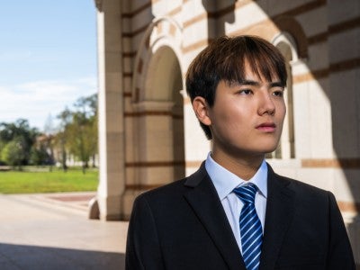 Photo of Jae Kim in the Sallyport