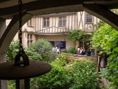 Photo of Rice Paris Center's secret garden