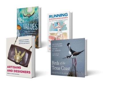 Book covers of alumni books