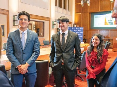 Photo of students from the Take Flight Scholars Program